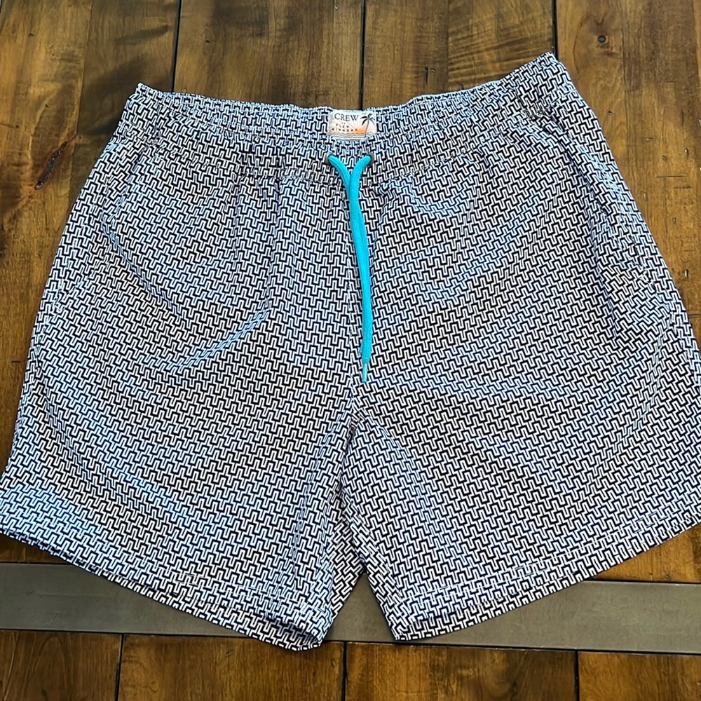 Men’s J. Crew Flex Swim Trunk M